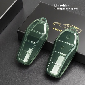 Lüks oto anahtar kutu aksesuarları BYD E2/E3/şarkı PRO/Yuan artı/yunus uzaktan kumanda kılıfı özelleştirilebilir anahtarlık araba anahtarlık - Product Image 3