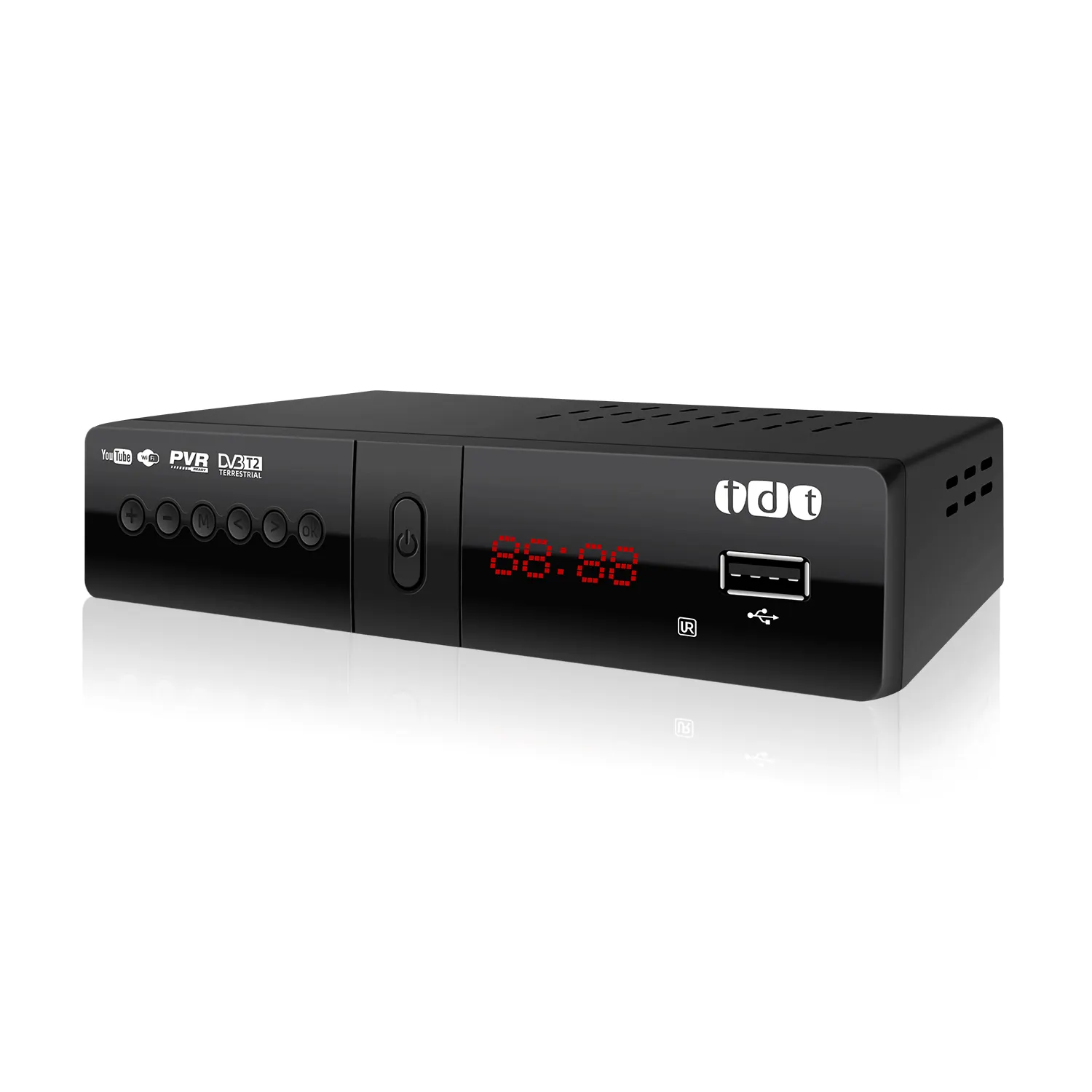 에어 튜너 HD 1080P DVB-T2 디코더 USB WIFI 소프트웨어 업그레이드 DVB T2 인터넷 TV 박스 DVB T2 디코더 셋톱 박스