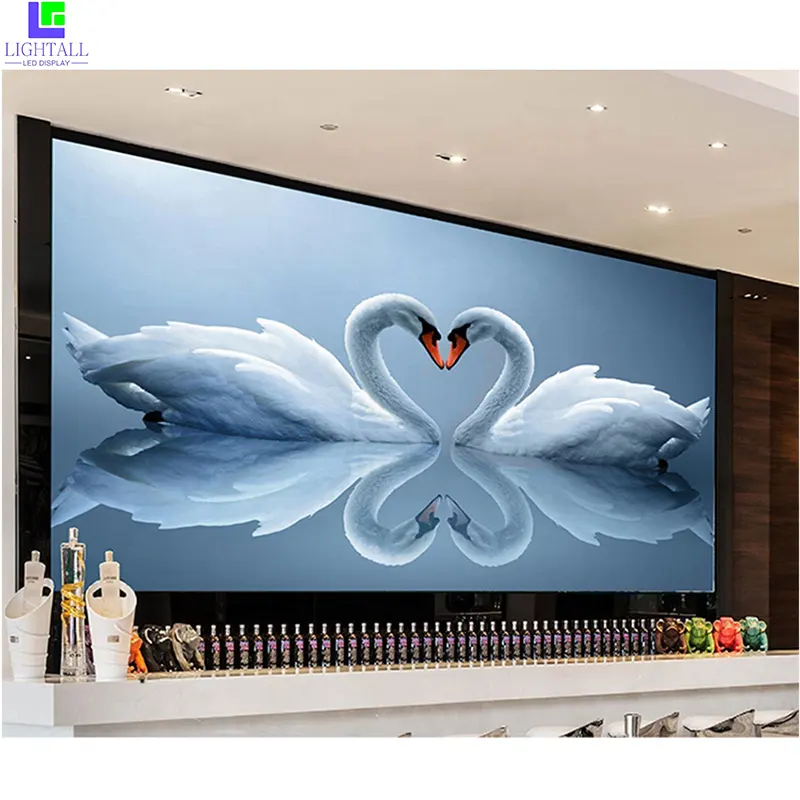 Panel de pantalla Led para interior, pantalla de publicidad, impermeable, Hd, P1.56 píxeles, 600x337,5mm