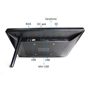 แท็บเล็ตที่ทนทานอุปกรณ์นำเสนอคอมพิวเตอร์10นิ้วสไตลัสแบบ Dual Display สำหรับร้านอาหาร