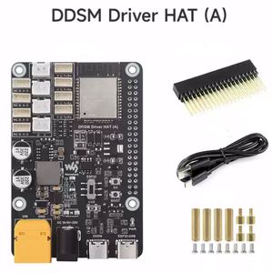 WaveShare Direct Drive Servo Motor Driver Board DDSM wheel hub motor drive board ESP32 <strong>controller</strong> Supports <strong>wireless</strong> control - Product Image 5