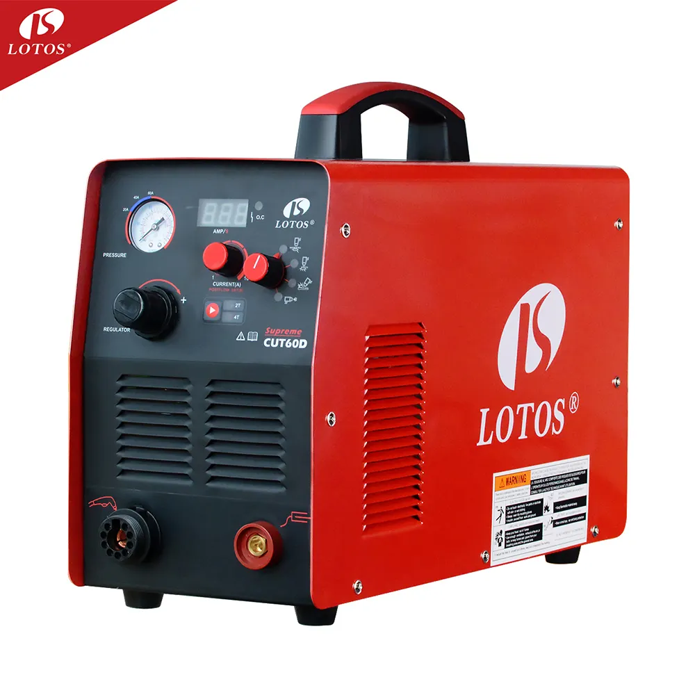 Lotos CUT60d 60Amps Máy Cắt Plasma Không HF Máy Cắt Nhôm Cnc Máy Cắt Plasma Cut60d Di Động