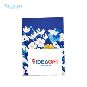 厂家定制Logo记事本笔记本批发回收纸穿孔涂布纸彩色印刷封面 - Product Image 3