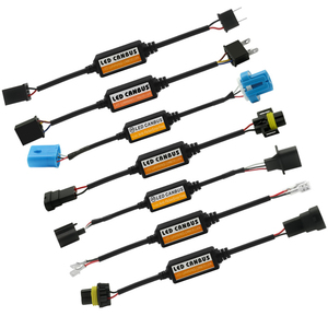 LED ไฟหน้า CANbus ถอดรหัส HH1 H3 H4 H7 H11 9004 9005 CANbus ข้อผิดพลาดฟรีถอดรหัสข้อผิดพลาดรหัส Eliminator - Product Image 3