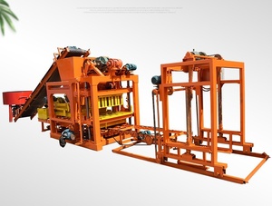 Maquinaria de fabricación de ladrillos de bloques huecos de hormigón entrelazado para proyectos de construcción y edificación, de - Product Image 2