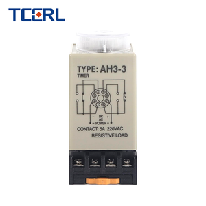 รีเลย์ตั้งเวลา AH3-3ใช้พลังงานรีเลย์ตั้งเวลาฐานหน่วงเวลารีเลย์สำหรับสินค้า AC220/DC24V รีเลย์ประเภทรีเลย์8พิน60วินาที2วินาที - Product Image 5