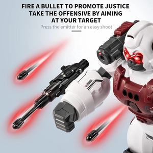 Flytec 2.4Ghz Intelligent Spray Gorilla <strong>Robot</strong> Toy <strong>Remote</strong> <strong>Control</strong> and Gesture Sensing <strong>Robot</strong> <strong>Programable</strong> Simulation Spray Flame - Product Image 3