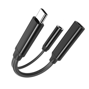 适用于C型电话的HiFi DAC音频插孔适配器金属外壳音频适配器32位/384khz USB至3.5毫米插孔音频适配器 - Product Image 2