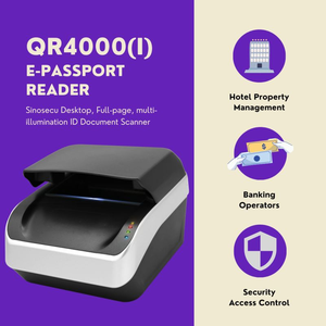 ICAO <strong>Doc</strong> 9303 Compatible Full-Page MRZ Passport <strong>Reader</strong> with RFID USB Interface Free SDK Business Card Scanner in Stock - Product Image 4