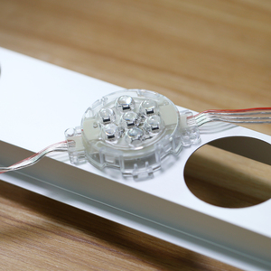 Led pixel modulo DC 12V 24V RGB WS2811 DMX-12mm 30mm 40mm 50mm IP68 Full Color Led luce della stringa di sorgente puntiforme - Product Image 5