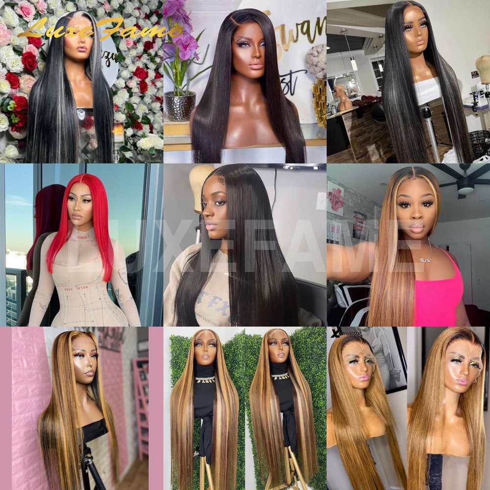 Perruque en dentelle transparente