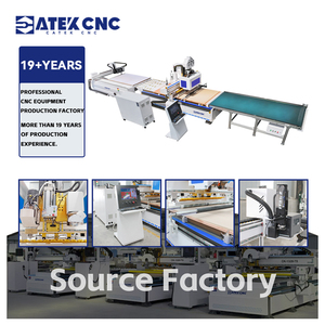 Gỗ tốt nhất woeking 4 * 8ft 1325 ATC CNC Router với ghi nhãn hệ thống khoan ngân hàng lamello Lưỡi Cưa Máy khắc - Product Image 1