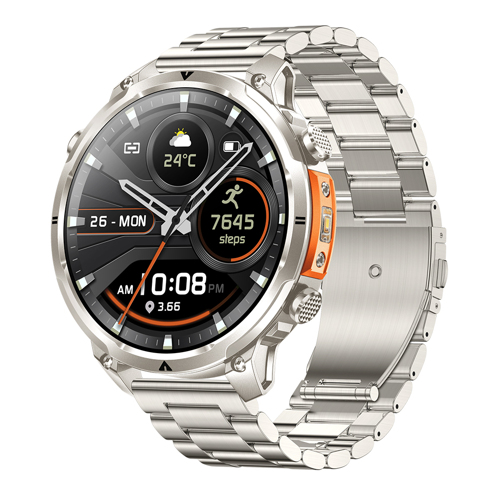 Silver Steel strap