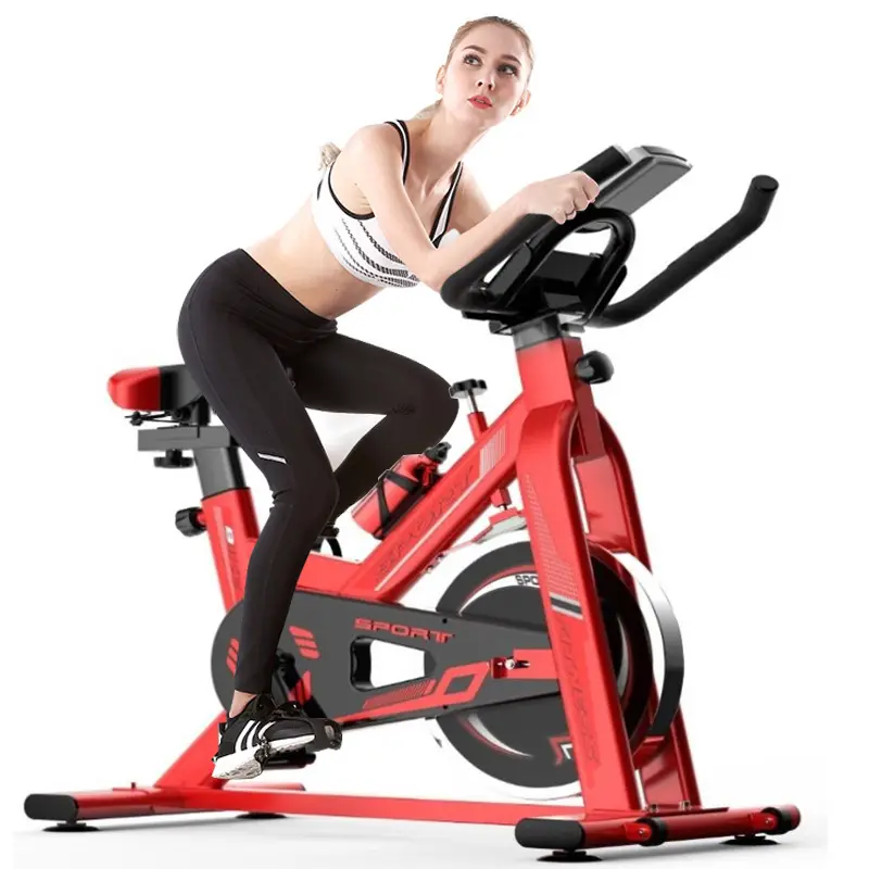 Indoor Fitness Reduzieren Sie das Gewicht Ausrüstung und Home Silent Cycling Spinning Gym Übung Spin Bike