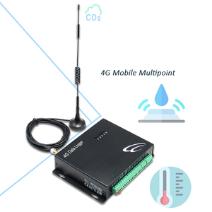 Multipoint Temperature 4G Data Logger for Environmental Monitoring System - Wind/temperature/<strong>humidity</strong>/CO2/pressure - Product Image 1