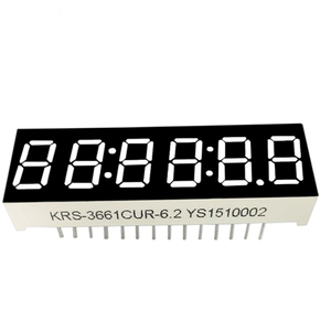 Colore rosso FND CC/CA 0.56 pollici 6 led digitali display a 7 segmenti per timer - Product Image 1