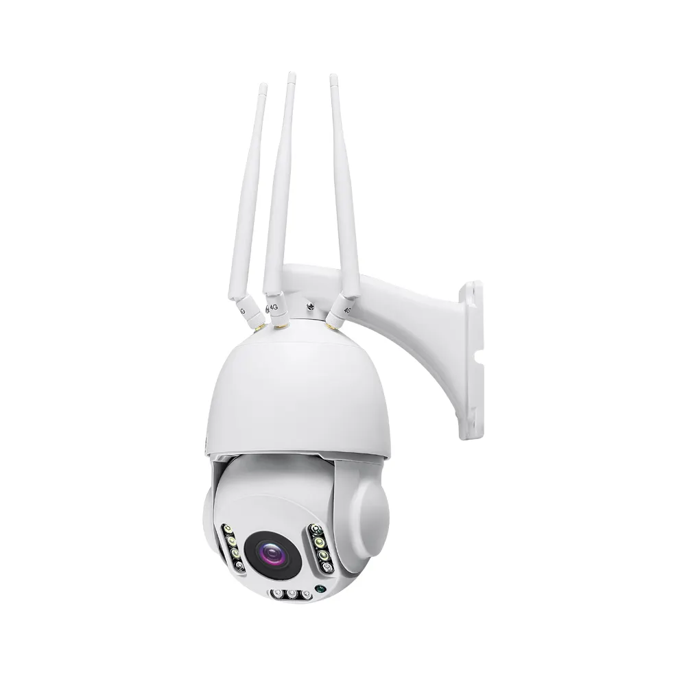 60 Wát 80 Wát năng lượng mặt trời Powered 4 gam Camera an ninh CCTV với built-in mic còi báo động Micro SD lưu trữ thẻ CCTV Camera cho trang trại xây dựng