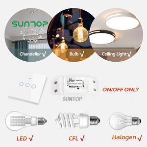 433Mhz Universal <strong>Wireless</strong> Remote Contr Ol Switch AC 220V 1CH Relay Receiver Module and RF 433 Mhz Led Light Transmitter - Product Image 5