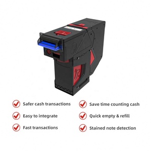 USB Option Open Collector <strong>RS232</strong> <strong>Interface</strong> 12/24V Power 500/1000 Notes Recycler Capacity ITL Spectral Payout - Product Image 6