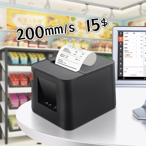 JP-R80C 200mm/s High-speed Multi-language 80mm Cash Drawer With Auto Cutter Kitchen Wireless Bluetooth Thermal Receipt <strong>Printer</strong> - Product Image 1