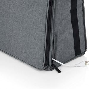 Muestra gratis funda EVA portátil con cremallera para llevar y almacenar una tableta/ordenador/portátil que es impermeable y a prueba de golpes