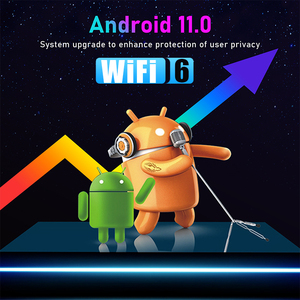 Toptan Set Top Box H96max dört çekirdekli Android 11 Dongle Dongle W2 çift WiFi akıllı akış cihazı 4K TV kutusu Android TV kutusu - Product Image 4