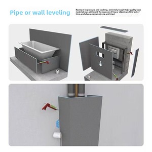 YEKUN disesuaikan tahan air semen lapisan Xps busa papan penyokong Shower halus diproses panel Sandwich ubin kamar mandi Backe - Product Image 4