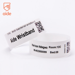 Hot Saling Water proof Dricet Patient Druckbare Namen Krankenhaus etikett Direct Theraml Bracelet Theraml Wrist band Id Mit Barcode - Product Image 1