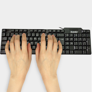 Más barato Ordenador de negocios con cable teclado ratón Combos INGLÉS ÁRABE con cable teclado y ratón conjunto - Product Image 5