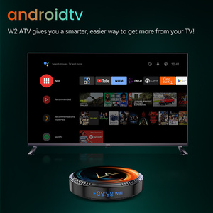 Yeni model Vontar W2 ATV androidtv 11.0 kutusu ile Amlogic S905W2 Google ses girişi uzaktan kumanda 2G 4gb çift Wifi + BT4.0 - Product Image 4