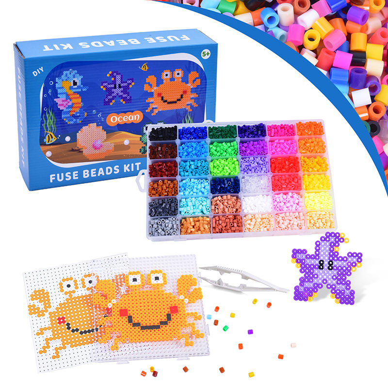 ลูกปัดฟิวส์เพอร์เลอร์สำหรับงานฝีมือแบบทำมือ