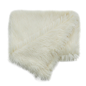 Hot Selling Long <strong>Plush</strong> Pet Throw Blanket Soft <strong>Extra</strong> Warm Cat Dog Sleep Mat with Solid Pattern - Product Image 2