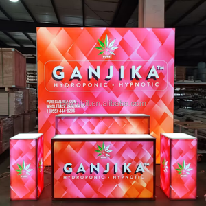 Có thể gập lại seg hộp đèn vải triển lãm thương mại hiển thị Backdrop triển lãm đứng với tradeshow bục bảng - Product Image 6