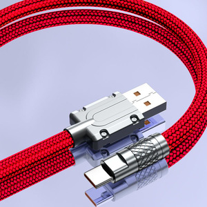 Bold örgü 120W süper Samsung için şarj USB C için USB tip C örgü kablo iPhone Xiaomi 4.0 hızlı hızlı şarj - Product Image 6