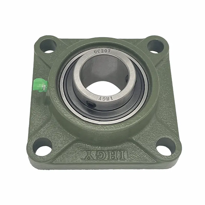 Baixo preço 35mm 4 parafuso Flange rolamento ucf 207 travesseiro bloco rolamento UCF207 f207 rolamento