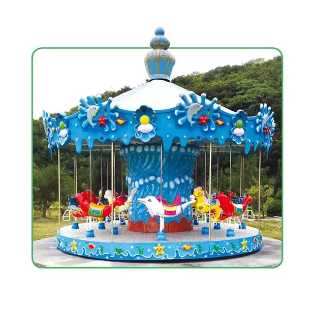 Bella ocean world carosello elettrico merry go round (QX-18127B)