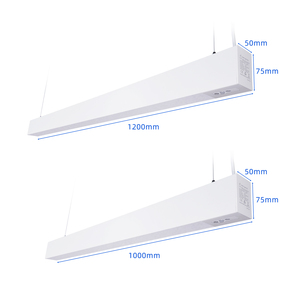 Gömülü hareket akıllı sensör karartma Led doğrusal ışık enerji tasarrufu 120 derece aydınlık lineer ışık - Product Image 1
