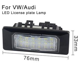 <span class=keywords><strong>LED</strong></span> לוחית רישוי אור עבור פולקסווגן גולף 6 ג 'טה MK6 פאסאט <span class=keywords><strong>B6</strong></span> B7 פולו 4D שרן טוראן טוארג אאודי A1 a6 A7 TT OEM החלפת הנורה