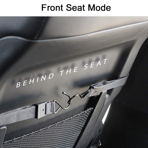 ไม่ลื่น2 In 1 Multi-ใช้รถBackseat Organizerที่นั่งBoot Cargo Storageพร้อมกระเป๋าด้านข้าง - Product Image 4