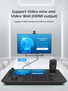 USD496จัดส่งฟรี V2ระบบสัมผัส ndi HX 4K HD Android 11หน้าจอขนาดใหญ่7นิ้ว PTZ IP จอยสติ๊กคีย์บอร์ดแบบเรียลไทม์ - Product Image 6