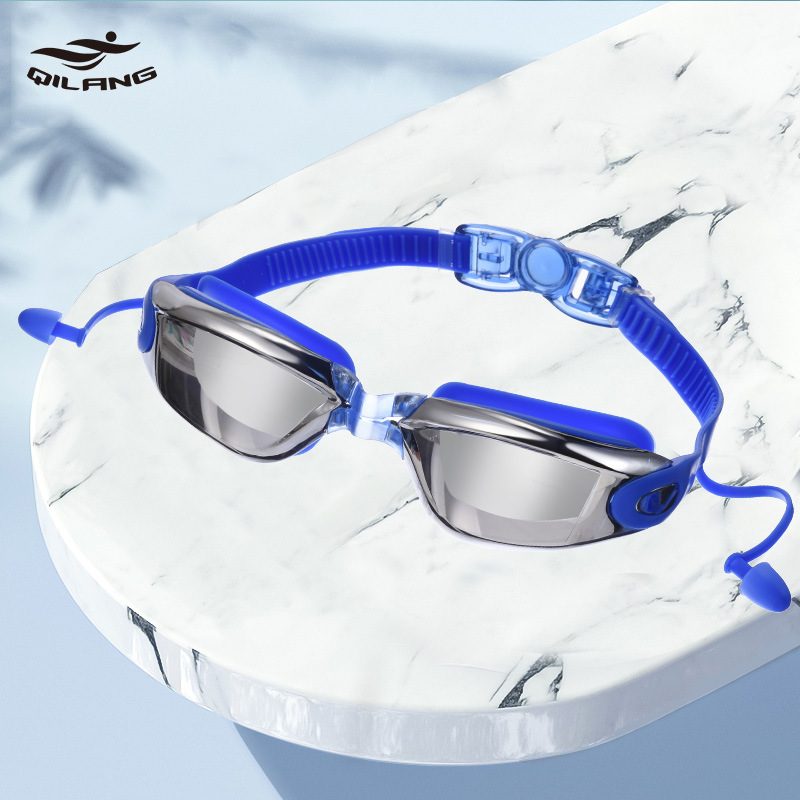 Electroplated royal blue