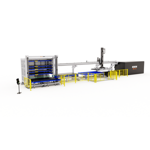 Sheet Metal Storage Warehouse and Tube Management Automated Warehause with Racking Shelves <strong>Loading</strong> <strong>Unloading</strong> <strong>Manipulator</strong> - Product Image 5