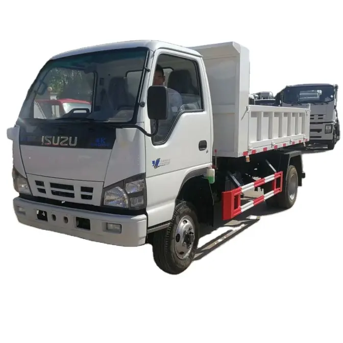 3 tons Dongfeng Japanese Isuzu brand 4x4 4x2 small dumper tipper truck for sale