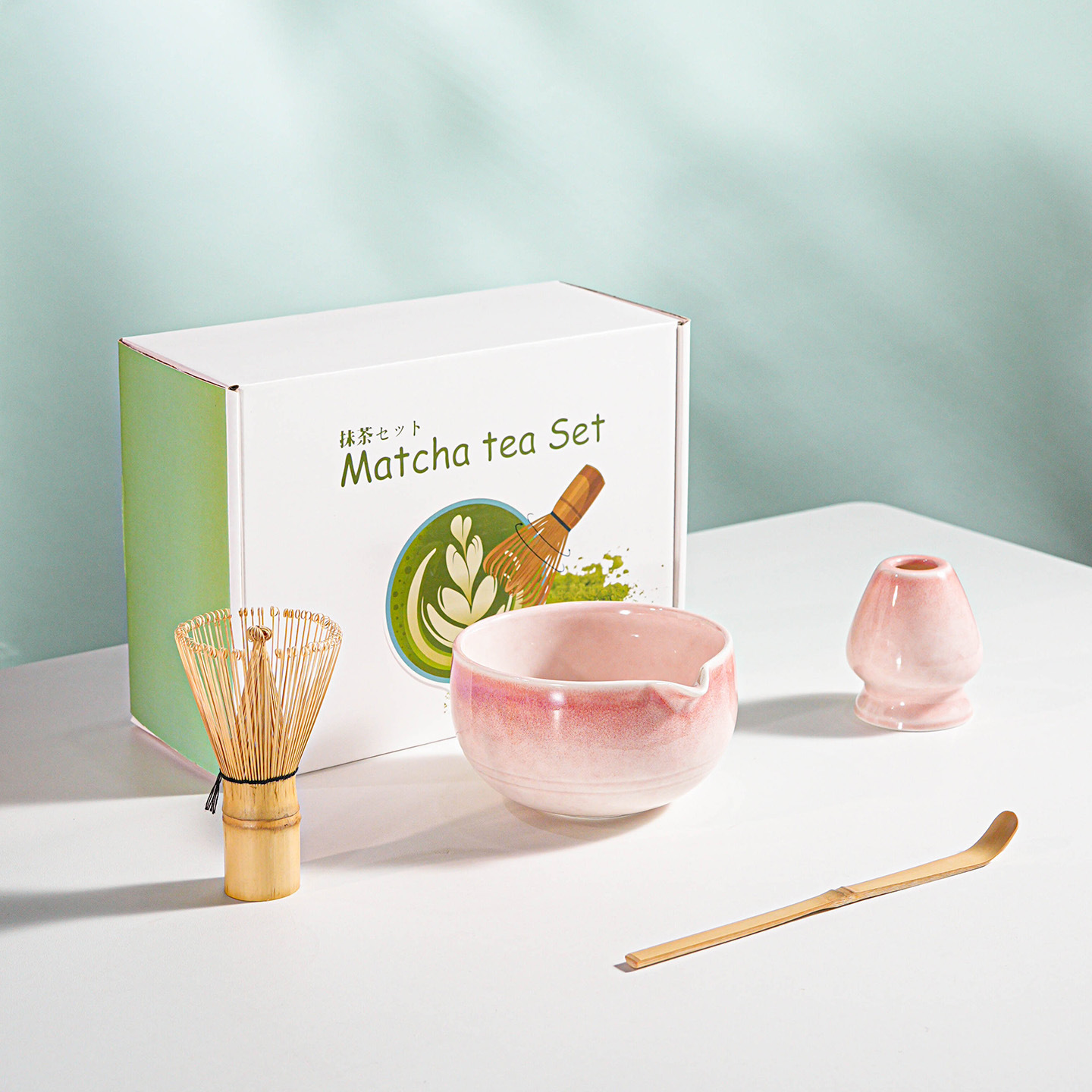 4pcs set -- pink