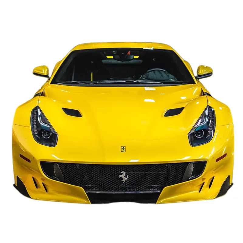 منتج جديد ل Ferrari F12 body kit F12, ترقية TDF نمط المصدات الأمامية والخلفية