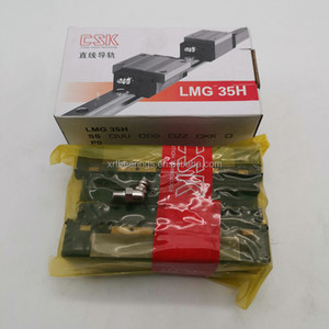 Bloco <span class=keywords><strong>linear</strong></span> LMG35C LMG35LC do movimento do trilho do guia do <span class=keywords><strong>CSK</strong></span>