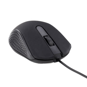 Colore nero ottico del Mouse del Computer dell'ufficio 3-pulsante USB cablato Mouse di gioco per PC portatile Notebook - Product Image 4