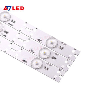 แถบสะท้อนแสง12องศา Dc12V 160องศา24V แถบไฟแบ็คไลท์ LED ที่เข้มงวดสำหรับการโฆษณากล่องไฟ12 led/m - Product Image 1