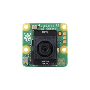 Waveshare Cámara Oficial Raspberry Pi AI, 12MP, IMX500 Sensor de Visión Inteligente, 78,3 ° FOV