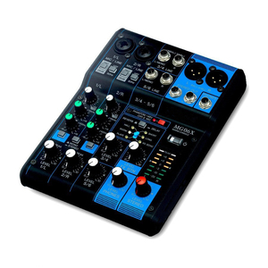MG06X <strong>2</strong>-Channel Digital <strong>Mixer</strong> with Bluetooth/USB - Professional Stereo Audio Mixing Console - Product Image 2